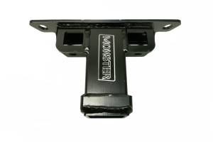 MONSTER AXLES - Monster Performance Rear Hitch Receiver for Kawasaki Teryx KRX 1000 2020-2024 2" Black Welded Steel Corrosion Resistant Standard Opening Long-Life Design - Image 2
