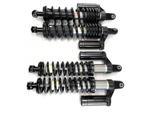 Monster Axles - Monster Front Shocks for Honda 51400-HL4-AH1ZA 52500-HL4-AH1ZA 52400-HL4-AH1ZA Pioneer 1000 Monotube Responsive Handling Quality Tested Gas-charged Anti-foam Anti-shear Adjustable - Image 2