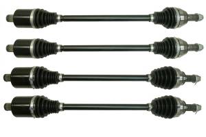 Precision Full CV Axle Set for Polaris 1334268 1334269 Front & Rear Quality Tested Heat-Treated 4140 Chromoly Steel Exact Fit ATVPC