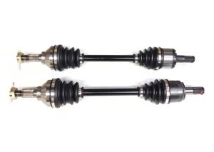 Precision Front CV Axles for Kawasaki 59266-0007 59266-0008 Left & Right Quality Tested Heat-Treated 4140 Chromoly Steel Exact Fit ATVPC