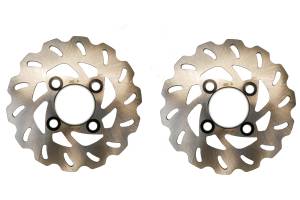 ATV Parts Connection - Performance Full Brake Rotor Set for Yamaha Banshee 350 2x4 1990-2006 YFZ350 Front & Rear Optimal Braking Quality Tested Quiet Operation Precision Balanced Corrosion Resistant ATVPC - Image 5