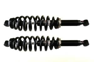 MONSTER AXLES - Monster Rear Shocks for John Deere AUC12198 Left & Right XUV Gator 590 Monotube Responsive Handling Quality Tested Gas-charged Anti-foam Anti-shear Adjustable - Image 7