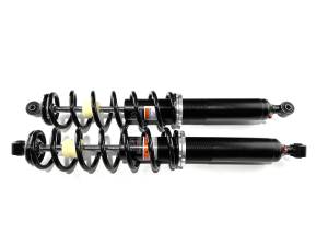 Monster Performance Front Shocks for Polaris 7044629 Left & Right Monotube Linear Rate Responsive Handling Quality Tested Gas-charged Anti-foam Anti-shear Adjustable