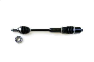 Monster XP Series Front CV Axle & Brg for Polaris 1333942 RZR XP XP4 Turbo & RZR RS1 Telescoping Built Tough 4340 Chromoly Steel Direct Fit Factory Length with 4" of Travel