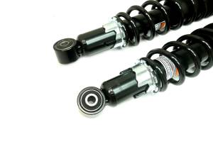 MONSTER AXLES - Monster Performance Front Shocks for Suzuki King Quad 700 & 750 2005-2018 Left & Right Monotube Responsive Handling Optimal Damping Quality Tested Gas-charged Anti-foam Anti-shear Adjustable - Image 3