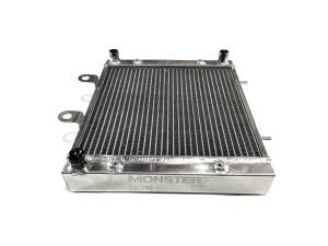 Monster Performance Radiator for Polaris 1240520 1240152 All Weather Corrosion Resistant Quiet Operation Lightweight 3003 Aluminum Alloy