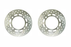Performance Front Brake Rotors for Suzuki 59211-31G20 Left & Right Optimal Braking Quality Tested Quiet Operation Precision Balanced Set of 2 ATVPC