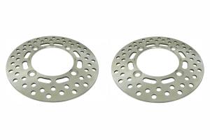 ATV Parts Connection - Performance Front Brake Rotors for Suzuki 59211-31G20 Left & Right Optimal Braking Quality Tested Quiet Operation Precision Balanced Set of 2 ATVPC - Image 2