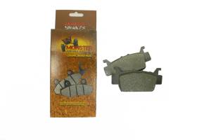 MONSTER AXLES - Monster Performance Rear Right Brake Pads for Honda 06432-HL6-A01 06432-HL4-A01 Talon 1000 & Pioneer 1000 Quiet Braking Low-Dust All-Weather Quality Tested - Image 3