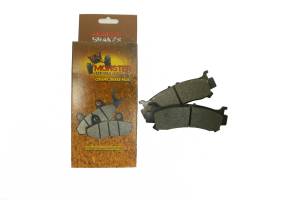 Monster Axles - Monster Performance Front Right Brake Pads for Honda 06452-HL6-A01 06452-HL4-A01 Talon 1000 & Pioneer 1000 Quiet Braking Low-Dust All-Weather Quality Tested - Image 3