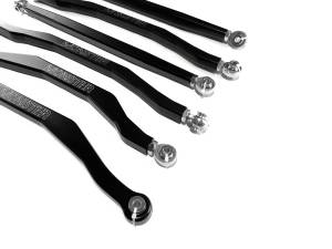 Monster Axles - Monster Performance High Clearance Rear Radius Rod Set for Can-Am 64" Maverick X3 Turbo R RR XMR XRS XRC 2019-2023 Precision Machined Improve Stability Anodized 6061-T6 Aluminum Alloy Set of 6 - Image 2
