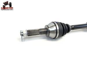 MONSTER AXLES - Monster XP Series Rear CV Axle for Polaris 1332947 Left or Right Telescoping Built Tough 4340 Chromoly Steel Direct Fit Factory Length with 4" of Travel - Image 4
