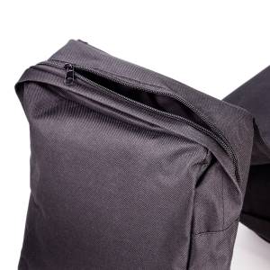 ATV Parts Connection - ATV Tank Bag Weather Resistant Canvas Quick Reach Dual-Zippered Pockets Insulated Pull String Bottle Pocket Low Profile UV Resistant Black ATVPC - Image 3