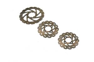 ATV Parts Connection - Performance Full Brake Rotor Set for Yamaha Banshee 350 2x4 1990-2006 YFZ350 Front & Rear Optimal Braking Quality Tested Quiet Operation Precision Balanced Corrosion Resistant ATVPC - Image 2