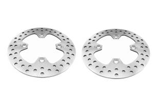 ATV Parts Connection - Performance Front Brake Rotors for Kawasaki 41080-0585 Left & Right Optimal Braking Quality Tested Quiet Operation Precision Balanced Corrosion Resistant Set of 2 ATVPC - Image 2