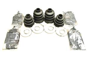 ATV Parts Connection - CV Boot Set for Suzuki Eiger 400 King Quad 400 Vinson 500 Front Inner & Outer Abrasion Resistant Heavy Duty Thicker Gauge Enhanced Rigidity Quality Grease Complete Kit ATVPC - Image 1