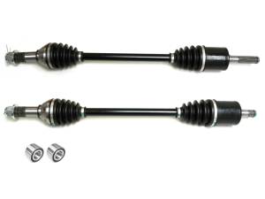 Precision Front CV Axles & Bearing Set for Can-Am 705401936 705401937 Left & Right Quality Tested Heat-Treated 4140 Chromoly Steel Exact Fit ATVPC