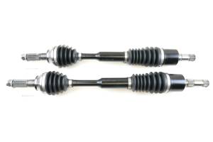 Monster XP Series Rear CV Axles for Polaris 1332894 1332895 Left & Right Ranger 900 Diesel 2011 2012 2013 2014 Telescoping Built Tough 4340 Chromoly Steel Factory Length with 4" of Travel