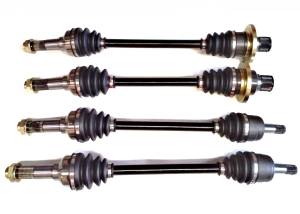 Precision Full CV Axle Set for Yamaha Rhino 700 2008-2013 Front & Rear Quality Tested Heat-Treated 4140 Chromoly Steel Exact Fit ATVPC