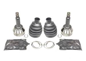 CV Joint Kits for Polaris Ranger 500 700 2008 2203436 Front Outer Set of 2 Precision Machined Heat-Treated Smooth Articulation Quality Grease ATVPC