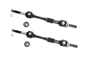 Complete Rear Axles & Brgs for Kawasaki 39158-1119 39158-1120 Mule KAF620 KAF950 Left & Right Quality Tested Heat-Treated 4140 Chromoly Steel Exact Fit ATVPC