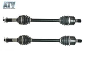Precision Rear CV Axles for Kawasaki 59266-0046 Left & Right Quality Tested Heat-Treated 4140 Chromoly Steel Exact Fit ATVPC