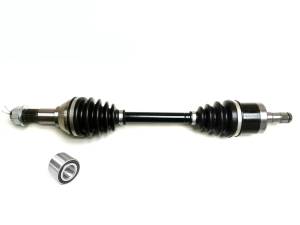 Precision Front Left CV Axle & Bearing for Can-Am 705401429 705401945 Quality Tested Heat-Treated 4140 Chromoly Steel Exact Fit ATVPC