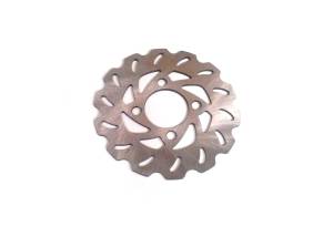 Performance Front Brake Rotor for Yamaha 3GD-2582T-00-00 3GD-2582T-10-00 Left or Right Optimal Braking Quality Tested Quiet Operation Precision Balanced Corrosion Resistant ATVPC
