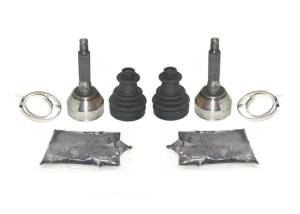 CV Joint Kits for Polaris Sportsman 400 500 600 700 800 2005 Front Outer Set of 2 Precision Machined Heat-Treated Smooth Articulation Quality Grease ATVPC