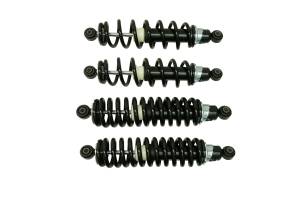Monster Performance Full Shock Set for Kawasaki 45014-0558 45014-0537 Mule PRO 2017-2023 Front & Rear Monotube Responsive Handling Quality Tested Gas-charged Anti-foam Anti-shear Adjustable