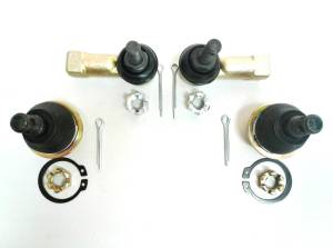 ATV Parts Connection - Tie Rod End Ball Joint Set for Kawasaki Brute Force 750 2005-2023 Low-Friction Pre-Greased Precision Machined ATVPC - Image 2
