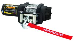 Aprove - Aprove 2500 LB Winch with Steel Cable and 4 Way Roller - Image 2