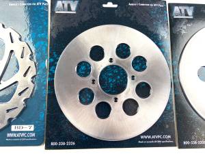ATV Parts Connection - Brake Rotors for Yamaha Banshee 350 2x4 1990-2006 YFZ350 Front & Rear - Image 3