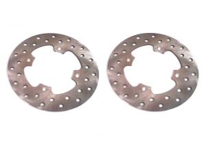 ATV Parts Connection - Front Brake Rotors with Pads for Polaris 5248378 - Image 2