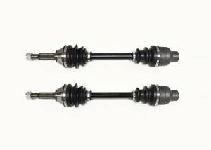 Rear CV Axles for Land Pride Treker NT Narrow Track 2006 & 2008 for models that require inner 18 Splines Left & Right Quality Tested Heat-Treated 4140 Chromoly Steel Exact Fit ATVPC