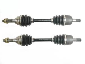 Precision Front CV Axles for Kawasaki 59266-1104 Left & Right Quality Tested Heat-Treated 4140 Chromoly Steel Exact Fit ATVPC