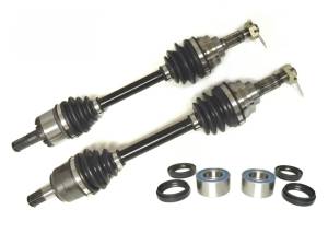 Front CV Axles & Brgs for Kawasaki Prairie 360 650 700 Brute Force 650