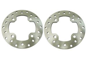 Front Brake Rotors for Polaris 5262840 RZR XP Turbo PRO & General