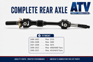 ATV Parts Connection - Rear Axle for Kawasaki Mule 39158-1119 39158-1120 - Image 2