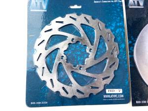 ATV Parts Connection - Brake Rotors for Yamaha Banshee 350 2x4 1990-2006 YFZ350 Front & Rear - Image 4