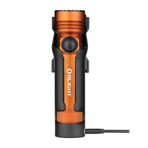 Olight - Seeker 4 Pro High Power Flashlight - Orange CW - 4600 Lumen - 260 Meter Throw - 6 Modes USB-C Charger - Dog Walking - Hiking - Camping - Emergency - Image 2