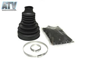 CV Boot Kit for Polaris Sportsman 2203336 Rear Inner or Outer Abrasion Resistant Heavy Duty Thicker Gauge Enhanced Rigidity Quality Grease Complete Kit ATVPC