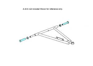 ATV Parts Connection - Lower A-Arm Bushing Kit for Polaris 5433066 5020677 - Image 2