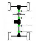 ATV Parts Connection - Universal Joints for Yamaha 5GT-46187-00-00 Big Bear Grizzly & Kodiak - Image 2