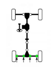 ATV Parts Connection - Precision Rear Axle Universal Joints for Kawasaki 49050-1060 49050-0023 Reduced Vibration Quality Tested Heat-Treated Set of 2 ATVPC - Image 3