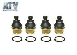 Ball Joints for Arctic Cat 0405-115 0405-483 Upper & Lower Set of 4