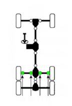 ATV Parts Connection - Middle Axle Universal Joint Set for Polaris 1590257 Ranger 6x6 Set of 4 - Image 2
