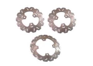 Full Brake Rotor Set for Honda SporTrax 400 1999-2008 & 400X 2009-2014