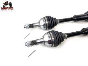 MONSTER AXLES - Monster XP Series Rear CV Axles for Can-Am 705501794 Left & Right Telescoping Built Tough Fits Stock Setups up to 4" of Lift - Image 4