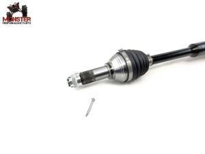 MONSTER AXLES - Monster XP Series Front Right CV Axle & Brg for Can-Am 705401936 - Image 4